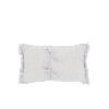 Coussin Etamine en lin lavé 30x45 cm Blanc