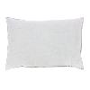 Grand Coussin Etamine en lin lavé 50x75 cm Blanc