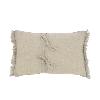 Coussin Etamine 40X55 en lin lavé Naturel