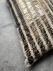 TRIBAL Coussin en Lin brodé de sequins 30x45 cm