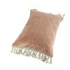 Coussin BOHO 35X50 cm Rose Poudre