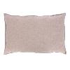 Grand Coussin Etamine en lin lavé 50x75 cm Poudre