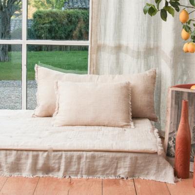 Coussin Etamine 40X55 en lin lavé Naturel